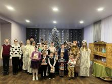 Поделились Рождественской радостью